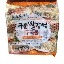 KOREAN Roast Rice Crackers 7 GRAIN 320g x 10